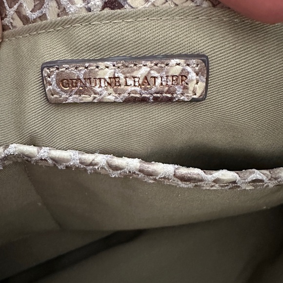 Vintage Tassel Genuine Leather Snakeskin Patterned Women's Bag - Picture 5 of 5